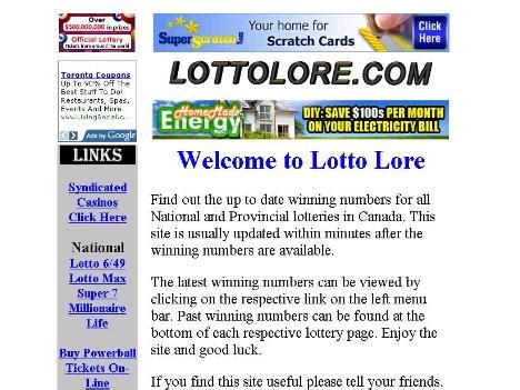 lotto max lotto lore latest winning numbers.